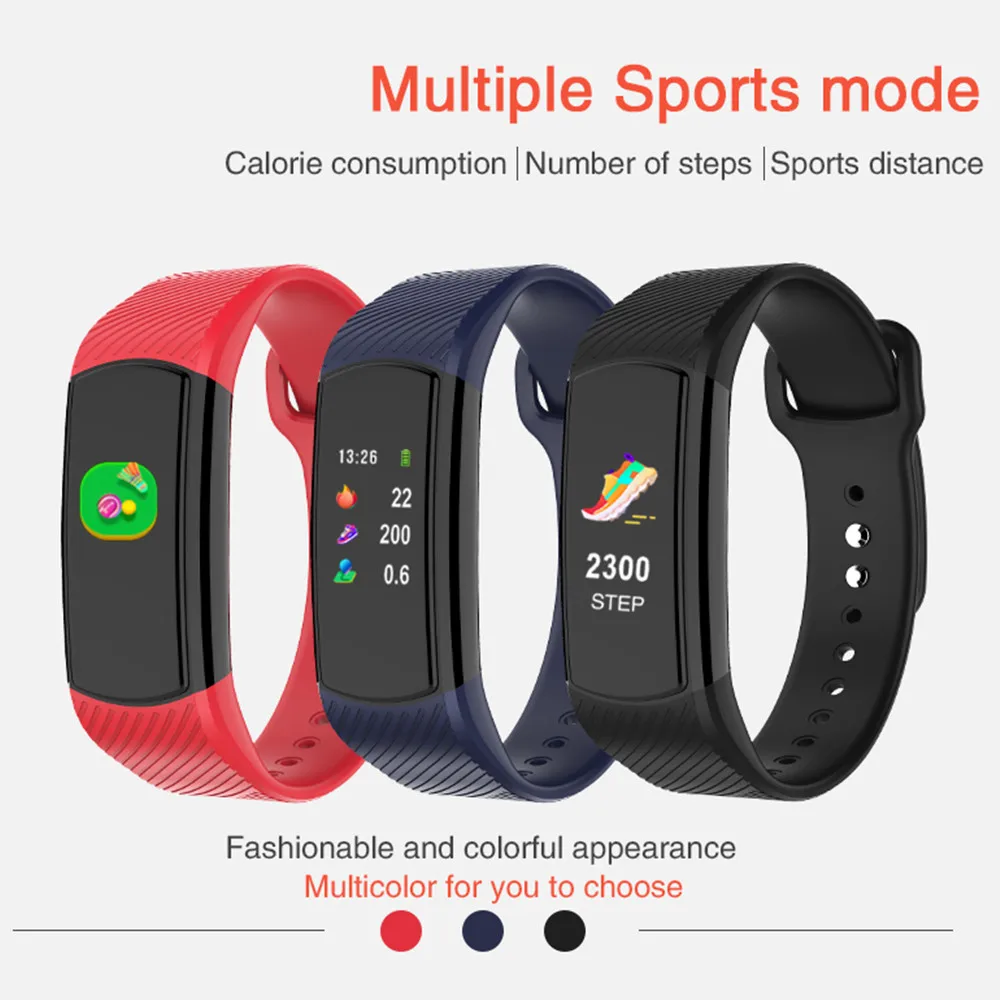 B60 Smart Band Поддержка монитор сердечного ритма Фитнес трекер Браслет Multi спортивный
