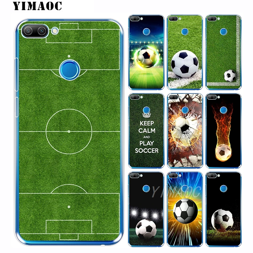 YIMAOC Футбол футбольный мяч мягкий чехол для huawei Honor 10 9 8X 8C 8 7C 7X 7A Pro 6A Lite Note10 Nova 3i 3 2i Y6