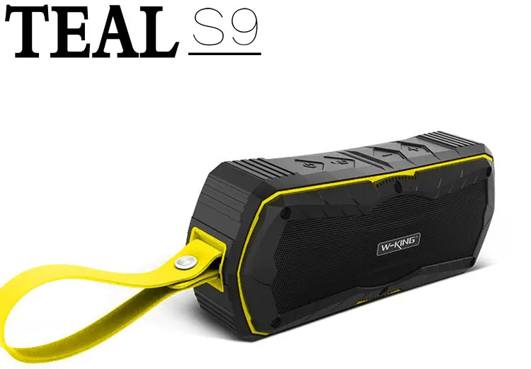 Teal S9 Открытый водонепроницаемый Bluetooth динамик Портативный беспроводной громкой