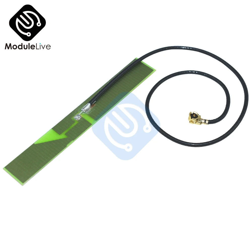 SIM900 SIM800L SIM908 WIFI 2 4G 3dbi PCB антенна IPX IPEX WLAN 802 11 b/g/n ноутбук Bluetooth беспроводной модуль