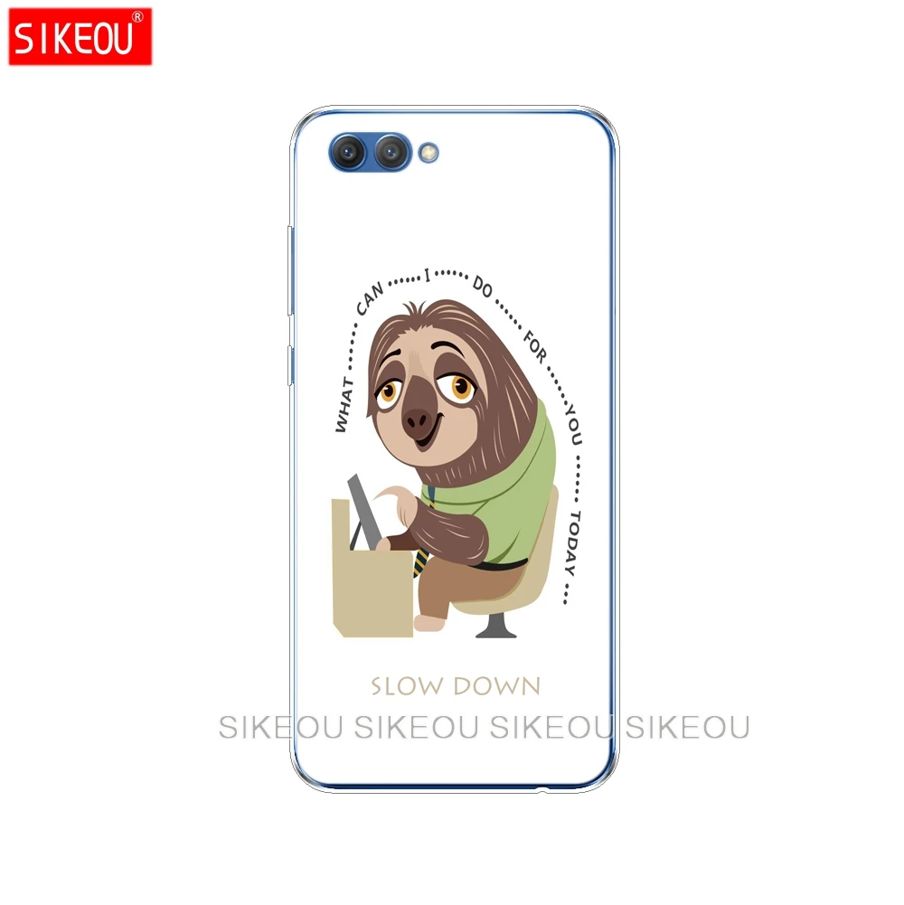 Силиконовый чехол для телефона Huawei Honor 10 V10 3c 4C 5c 5x 4A 6A 6C pro 6X 7X 6 7 8 9 LITE с кофеиновым