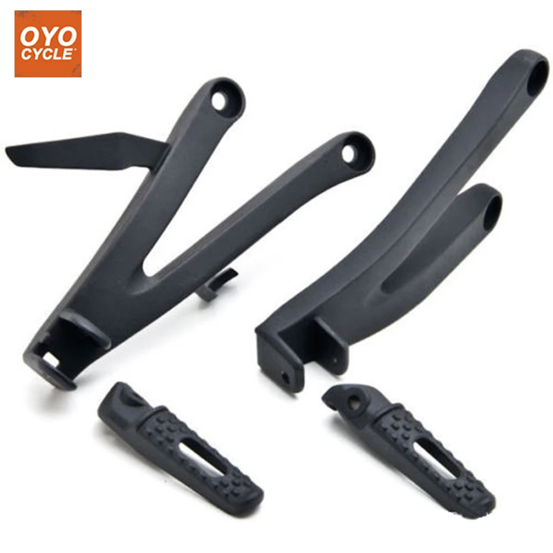 Задний Пассажирские подножки для Honda CBR 600 RR 2007 2008 2009 2010 2011 2012 2013 Кронштейн Подножки CBR 600RR подставки для ног