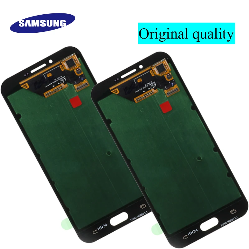 Оригинальный 5 7 ''Супер AMOLED для Samsung Galaxy A8 2016 ЖК сенсорный экран дигитайзер SAMSUNG