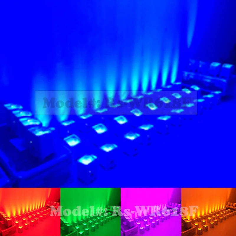 10 шт./Чехол WIFI APP беспроводной DMX пульт дистанционного управления LED quad par 6 RGBWA + УФ
