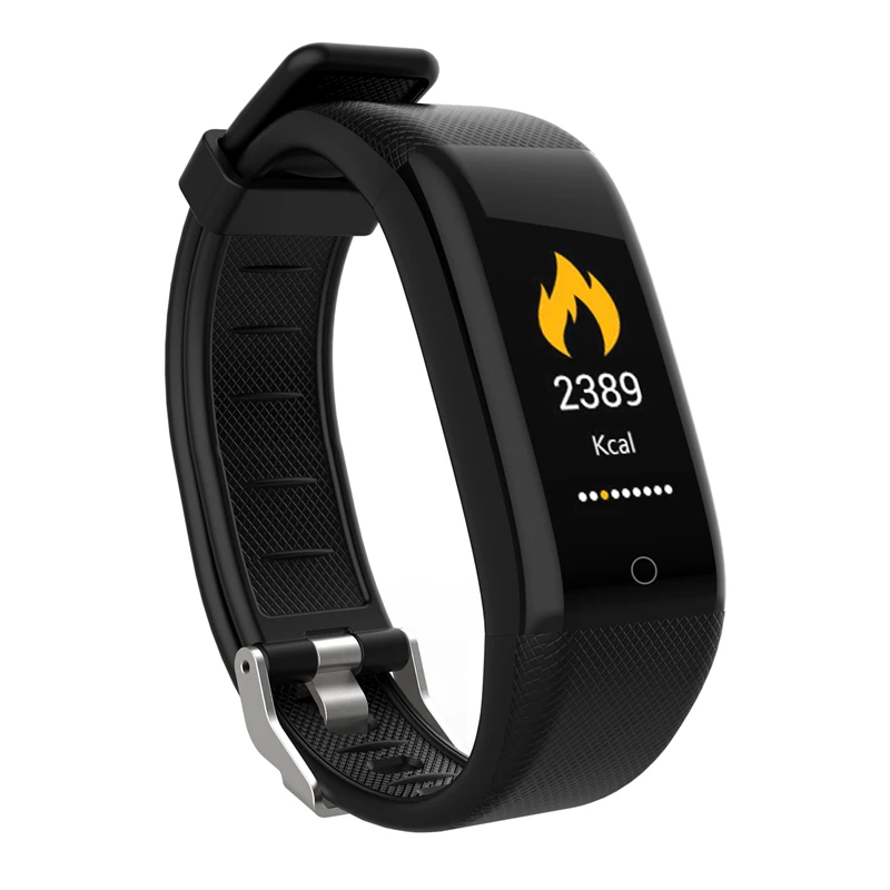 Цветной экран умный Браслет пошаговые калории кровяное давление часы браслет