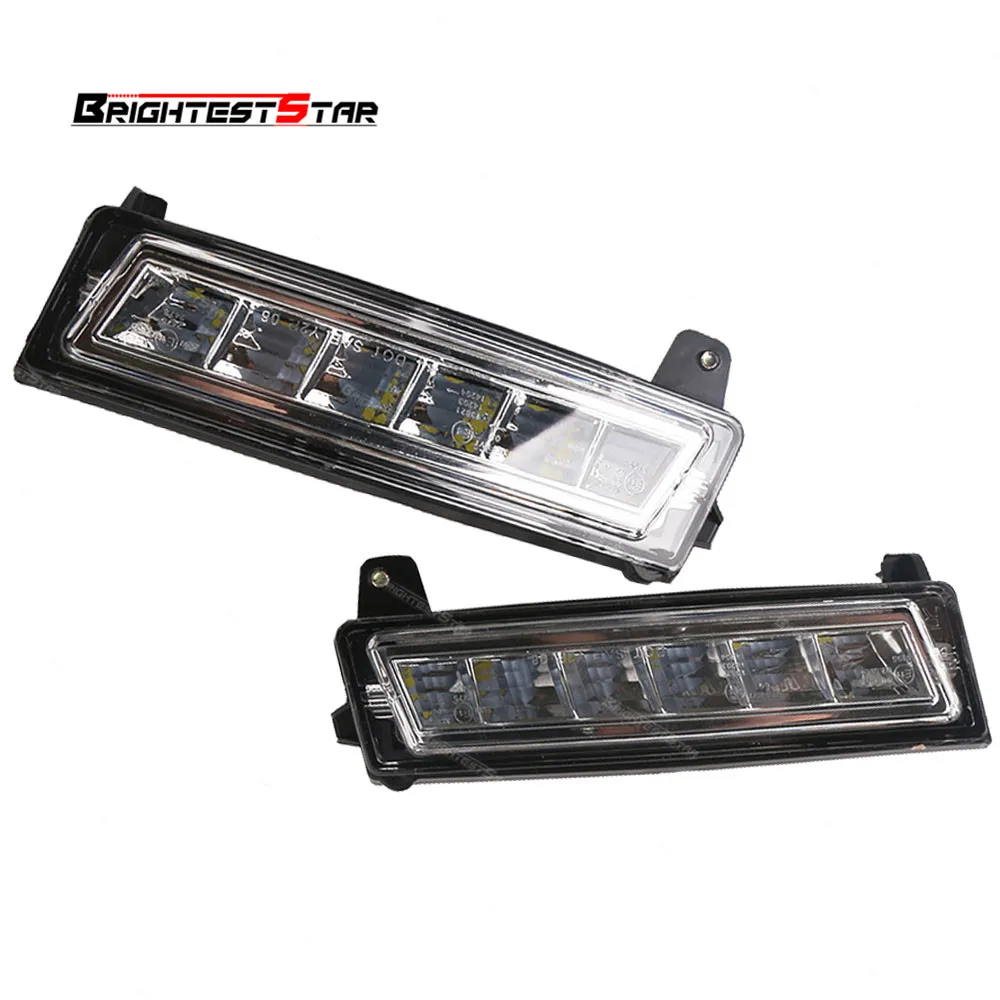 Пара 1649060251 передние светодиодные дневные ходовые огни DRL для Mercedes W164 X164 X204 ML350 ML450