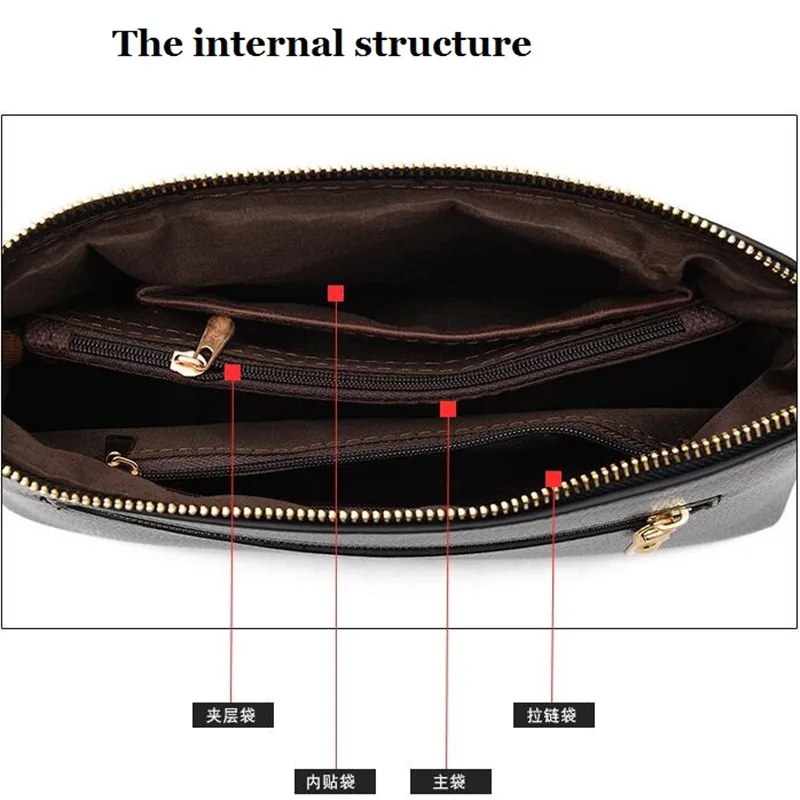 Бесплатная доставка Мода 2017 г. двух недель доставки сумки высокого класса PU