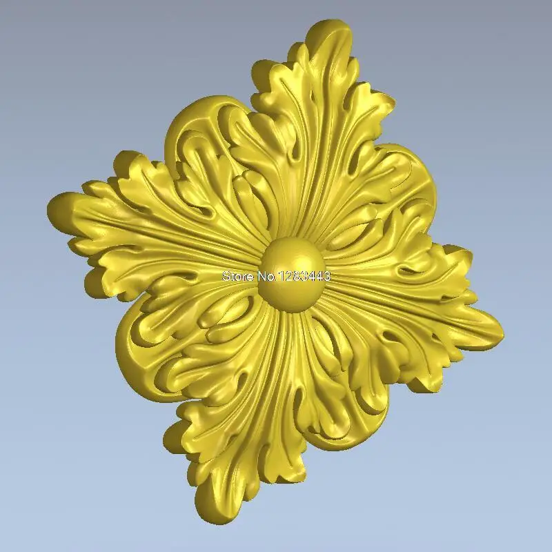 3d модель высокого качества рельеф для ЧПУ или 3D-принтеров в формате STL rosette_74 |