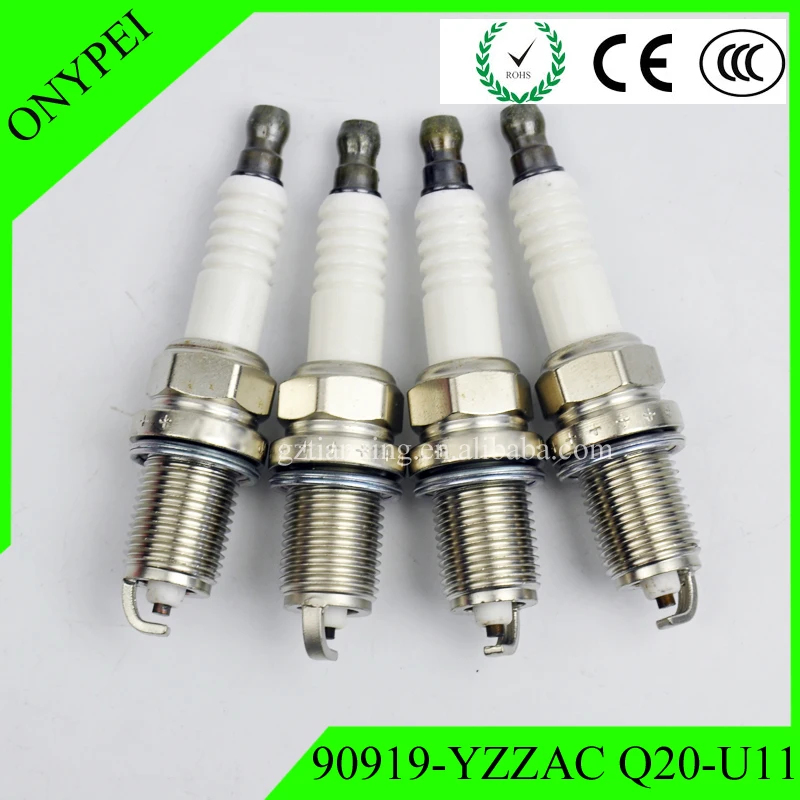 (4 шт.) 90919-YZZAC Q20-U11 стандартная Свеча зажигания мощности для TOYOTA 90919 YZZAC Q20 U11 Q20U11 |