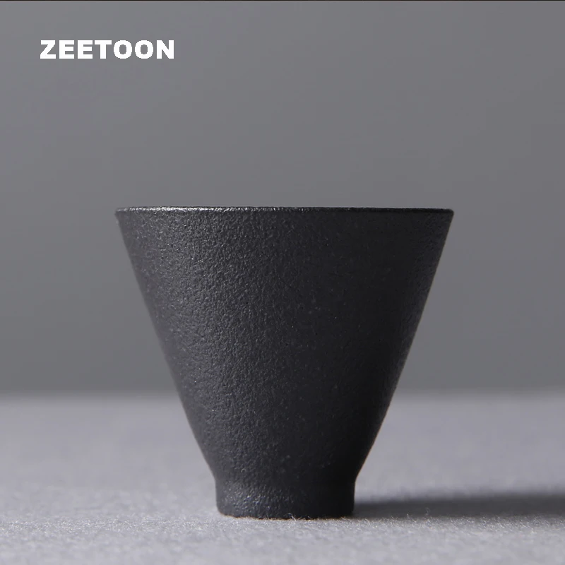 Грубая керамическая чайная чашка в японском стиле Zen семейный чайный набор для
