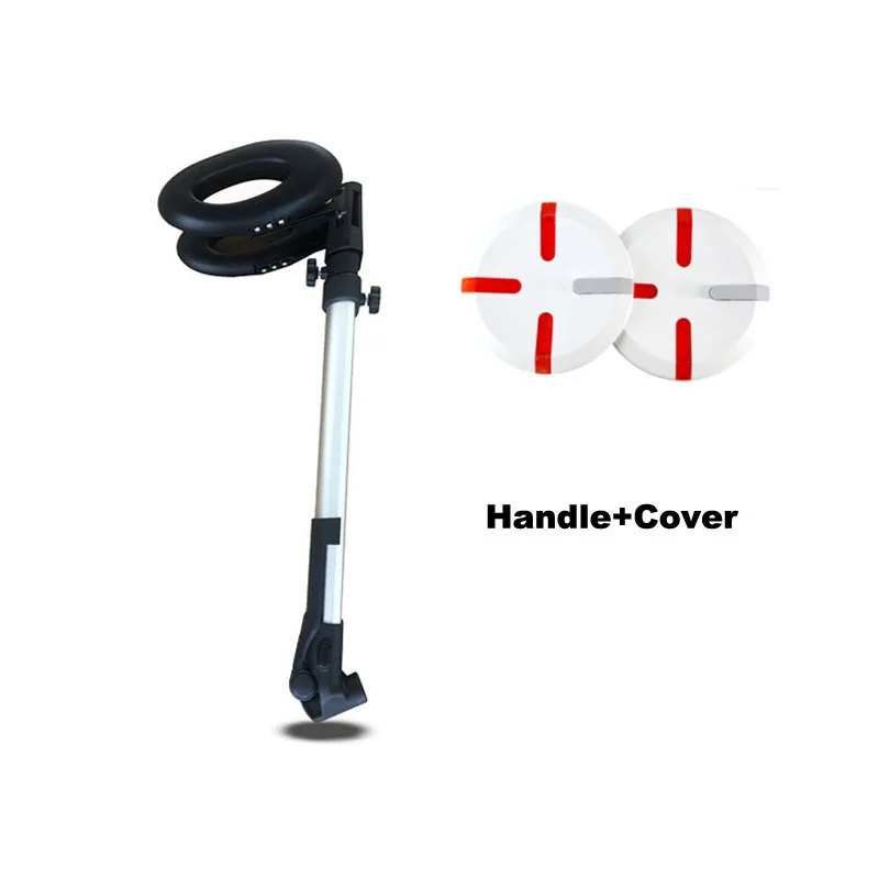 Handle Cover Sliver Ninebot MiniLITE ручка 2 в 1 Руль ножное управление стержень Регулируемый рычаг ручной Управление удлинитель поручень Складная для mini pro скутер - Цвет: Handle Cover Sliver