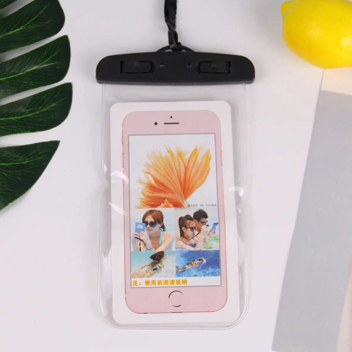 Водонепроницаемая сумка для дайвинга и рафтинга iPhone Герметичная мобильного
