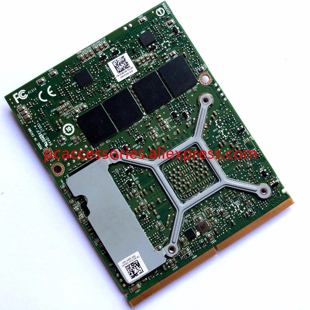 Видеокарта GTX675M GTX 675M 2G VGA 7W4GT HXD3N C0XGT для ноутбука Dell M6000 M6600 M6700 M6800 M15X M17x R2 R3 R4|Карты