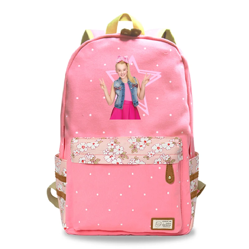 Повседневный Рюкзак Jojo Siwa, студенческий Повседневный Рюкзак, модные новые высококачественные сумки для подростков, красивый мужской женский рюкзак для путешествий