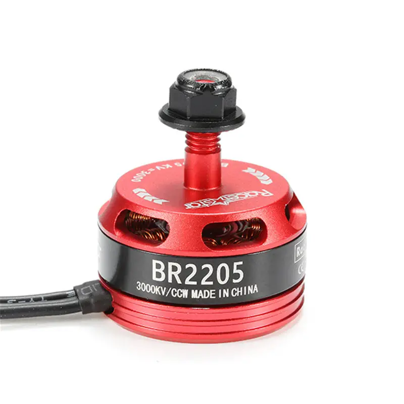 Racerstar Racing Edition 2205 BR2205 2800KV 3000KV 2-4S бесщеточный двигатель для X180 X210 X220 FPV гоночный Дрон RC игрушки