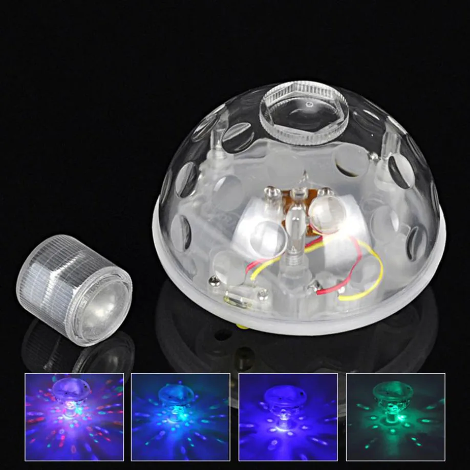 FGHGF High-quality led Stunning Floating Underwater LED Disco Light Glow Show Swimming Pool Hot Tub Spa Lamp Advanced Design | Лампы и