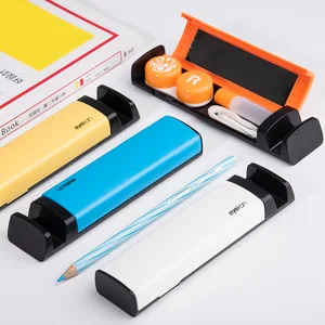 Чехол для контактных линз всех видов по низким ценам  цветной фоточехол для красоты контейнер для контактных линз дорожный зеркальный комплект для линз