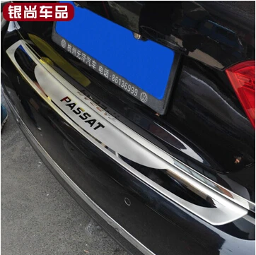 Высококачественная нержавеющая сталь заднего бампера протектор Подоконник для