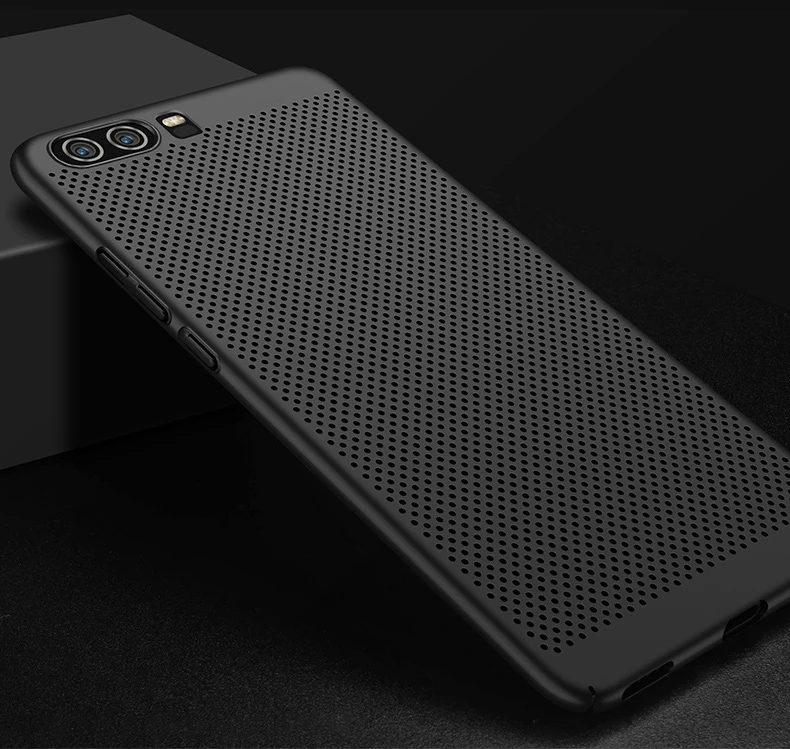Роскошный дышащий Тонкий Жесткий Чехол для huawei P10 Lite P8 Lite P9 Plus P20 Pro Y9 Y7 mate 10 Pro 9 honor 9 10 Play