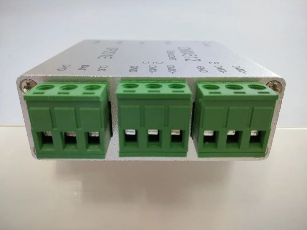 Новый светодиодный контроллер DMX 512 Sp201E 2048 пикселей RGB-контроллер 5 ~ 24 В