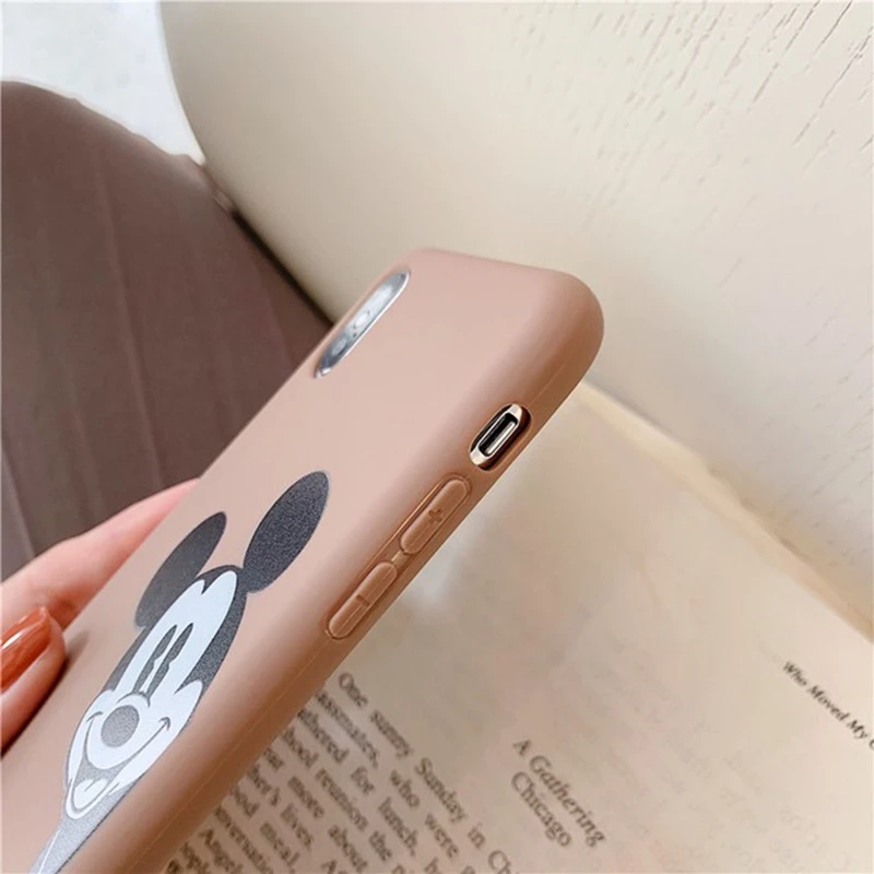 Cartoon Mouse Matte Phone Cases For Huawei P20 P30 Pro Mate10 Mate20 Nova3 Nova4 P10 Soft TPU Cute Case Cover Fundas Capa |