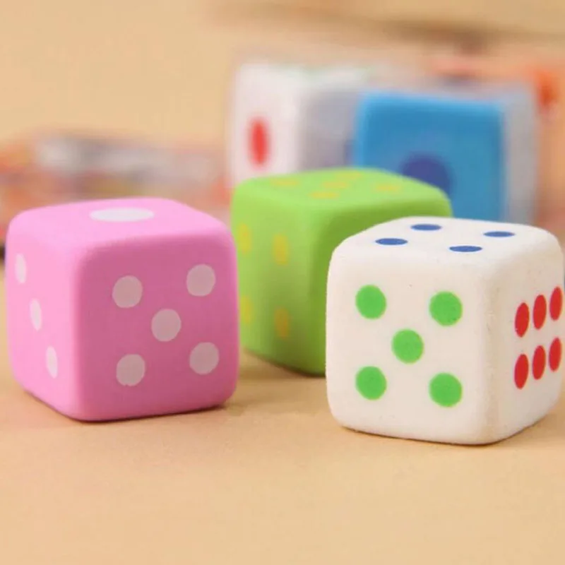 10 шт./лот Симпатичные карандаши в форме кости резинки новинка детские школьные