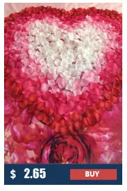Rose Petals Wedding Accessories 1000 pieces / lot Cheap Petalas Artificiais Rose Petals Flowers Wedding Decoration Beautiful