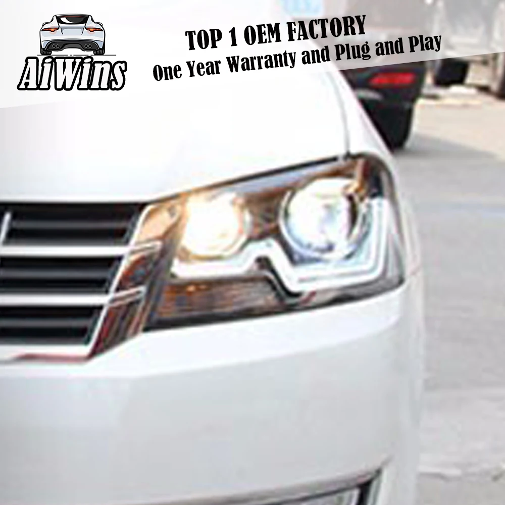 Светодиодный фонарь Aiwins Style для Volkswagen Lavida светодиодный фар 2013-2014 drl H7 hid