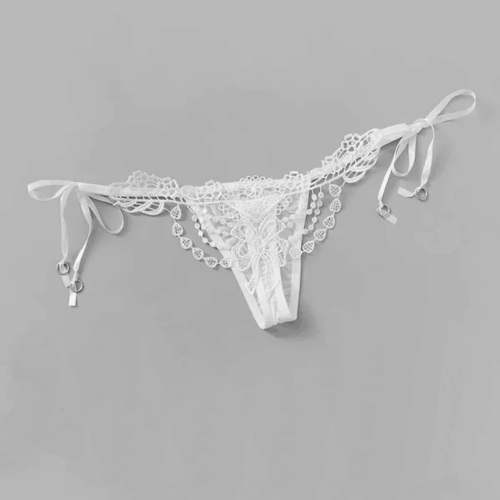 Горячее нижнее белье sissy с низкой посадкой кружевные трусики цветочным рисунком