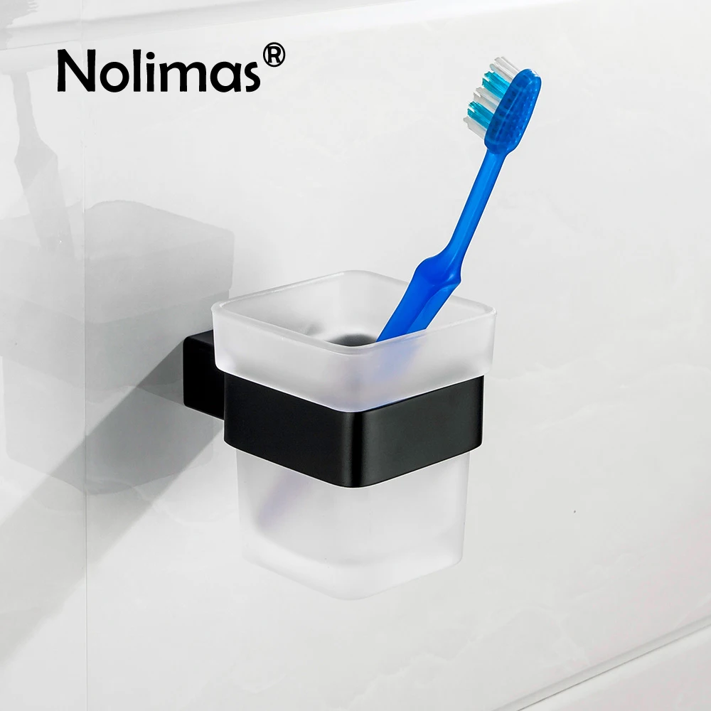 2018 Гальванизированный одиночный держатель для зубной щетки стеклянные чашки