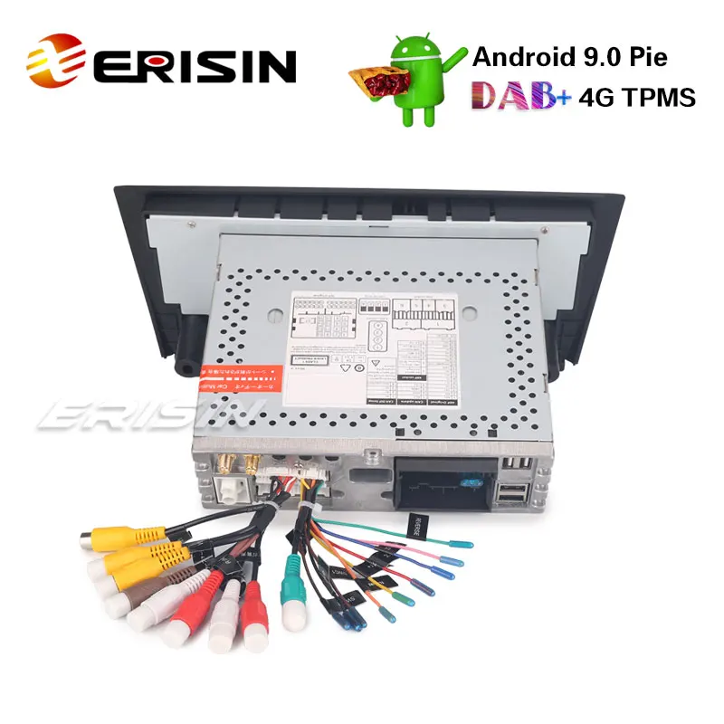 Erisin ES4840B 7 &quotавтомобильный стерео Android 9 0 DAB + DVD SWC GPS для BMW 1 серии E81 E82 E88 SatNav Wifi
