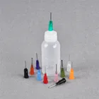 Пустая пластиковая канифольная флюс для жидкости для электронной сигареты, 30 мл, спиртовая бутылка для диспенсера, паяльный флюс для канифоли + 11 игл, детали инструмента