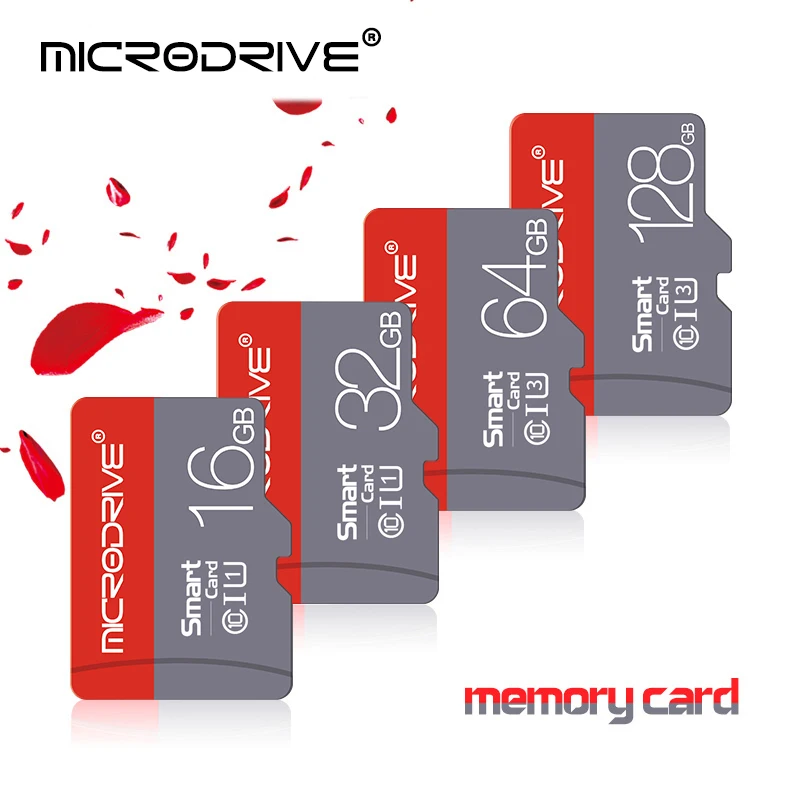 MicroDrive карта памяти micro sd 64 ГБ 32 ГБ 16 ГБ 8 ГБ карта micro sd класс 10 флэш-накопитель памяти Microsd TF/sd карта s /Retai