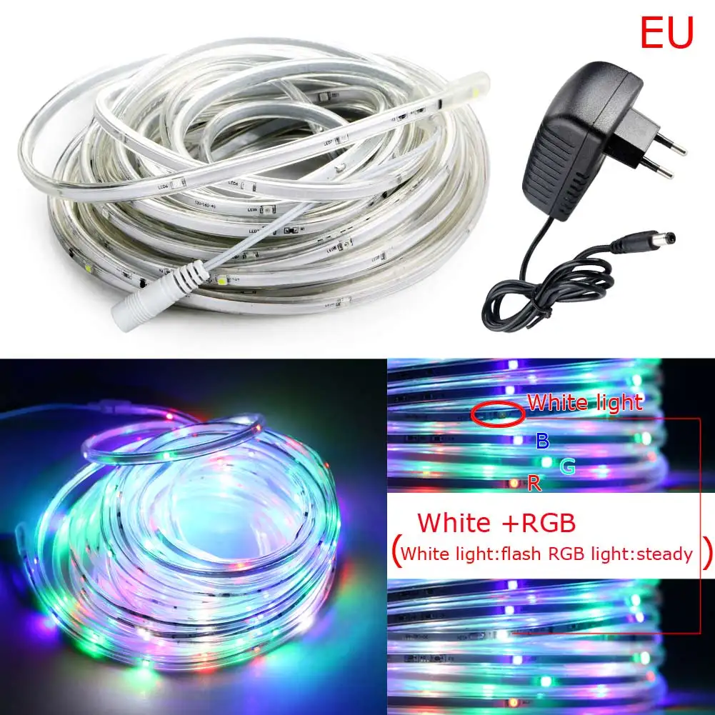 Радужная гирсветильник да белого цвета RGB с адаптером питания|rgb w|rgb 10m10m rgb |