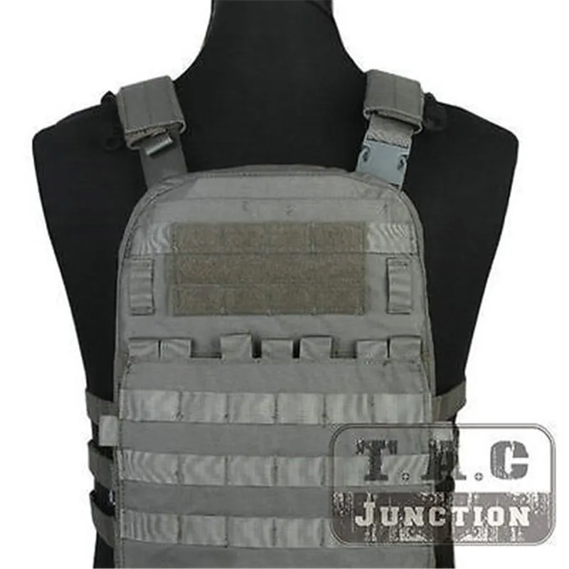 Emerson Тактический адаптивный жилет AVS плиты Перевозчик MOLLE легкий 3 полосы скелетный пояс - Цвет: FG