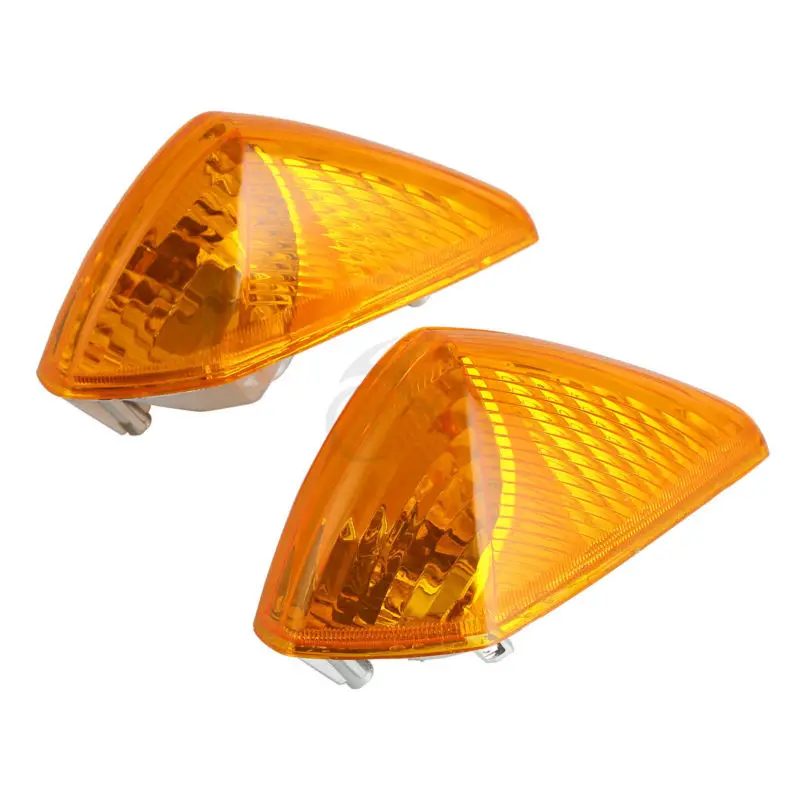 Указатель поворота мотоцикла светильник для Honda VFR800 VFR 800 1998 2001 дымовая оранжевая