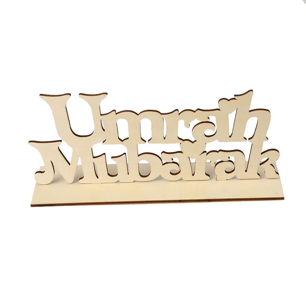 Вечерние украшения исламский мусульманский EID MUBARAK Декор Eid украшение Мубарак Висячие Подвески Рамадан деревянный декор кулон для дома