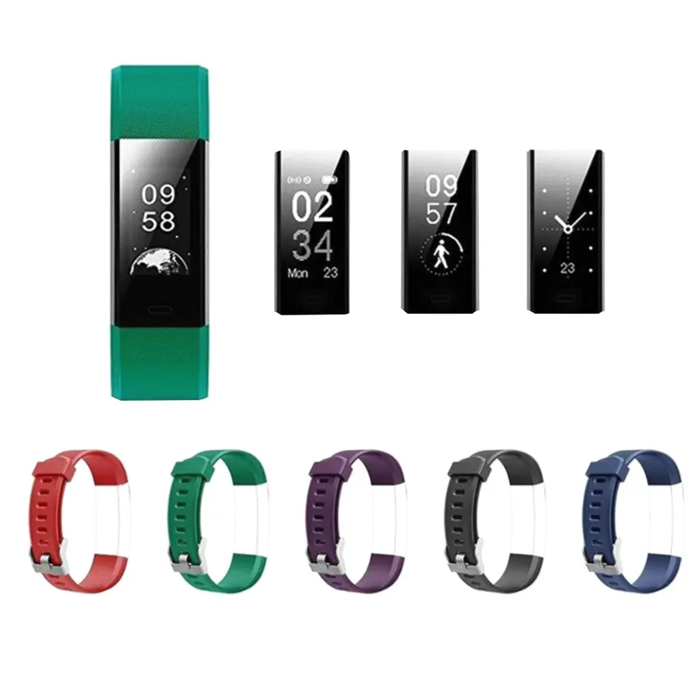 Ремешок для ID115plus умный Браслет информация о звонках напоминание частоте пульса