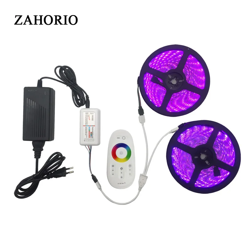 ZAHORIO SMD RGB Светодиодный светильник 5050 30 светодиодный s ленточный диод гибкий