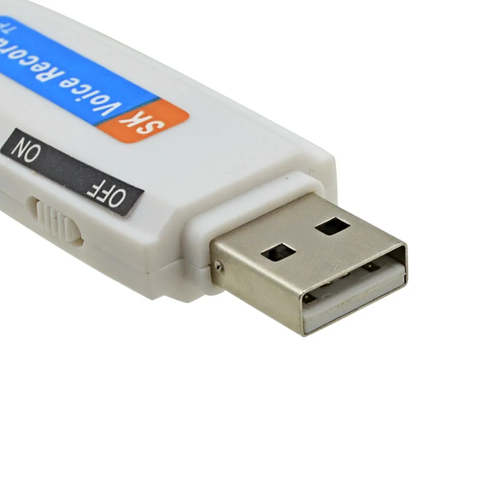 Профессиональный Мини цифровой диктофон 8 ГБ USB флэш-драйвер WAV Запись голоса аудио рекордер MP3 портативный микро диктофон