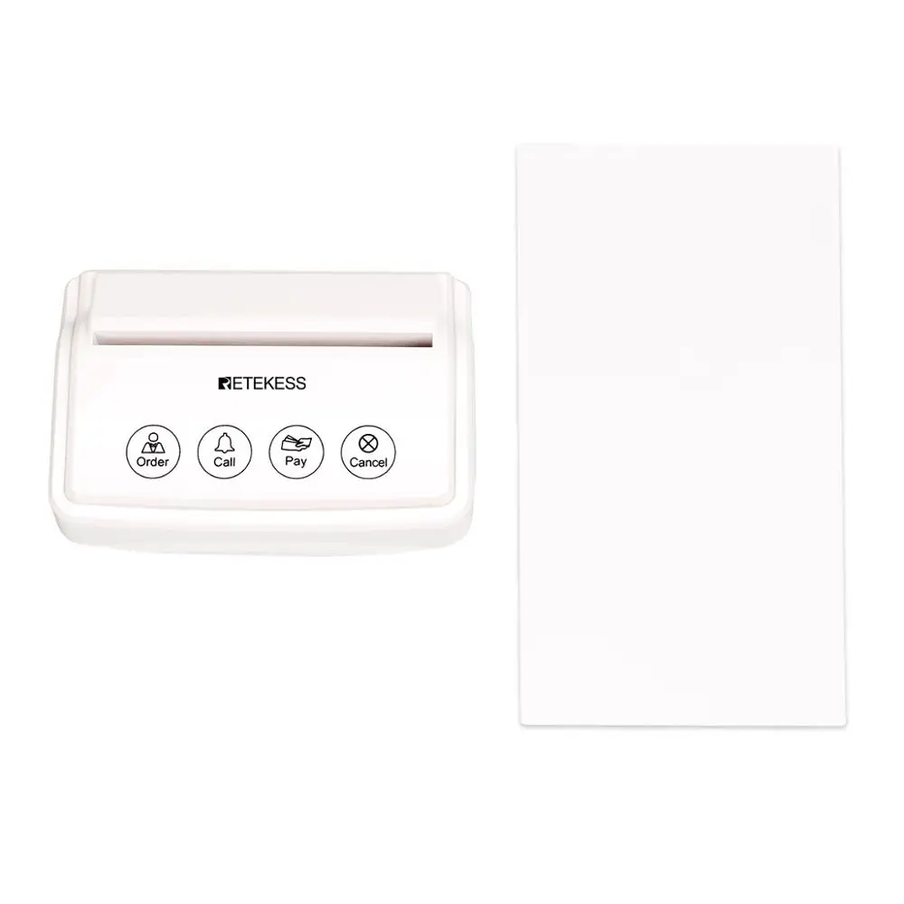 Беспроводная система вызова Retekess TD001 433 MHz для чайного клуба F9456B|pager transmitter|pager