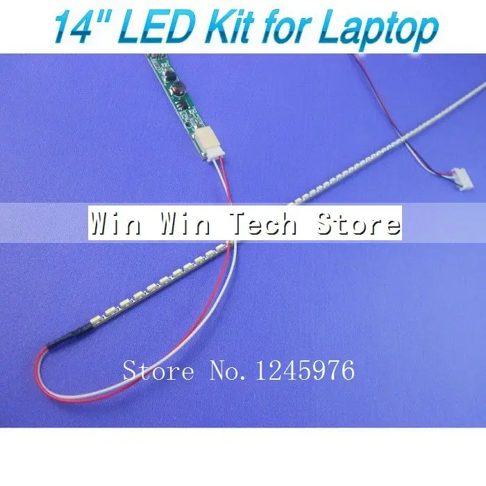 2 шт. универсальные светодиодсветодиодный ленты для подсветки 14 дюймов 290 мм|laptop
