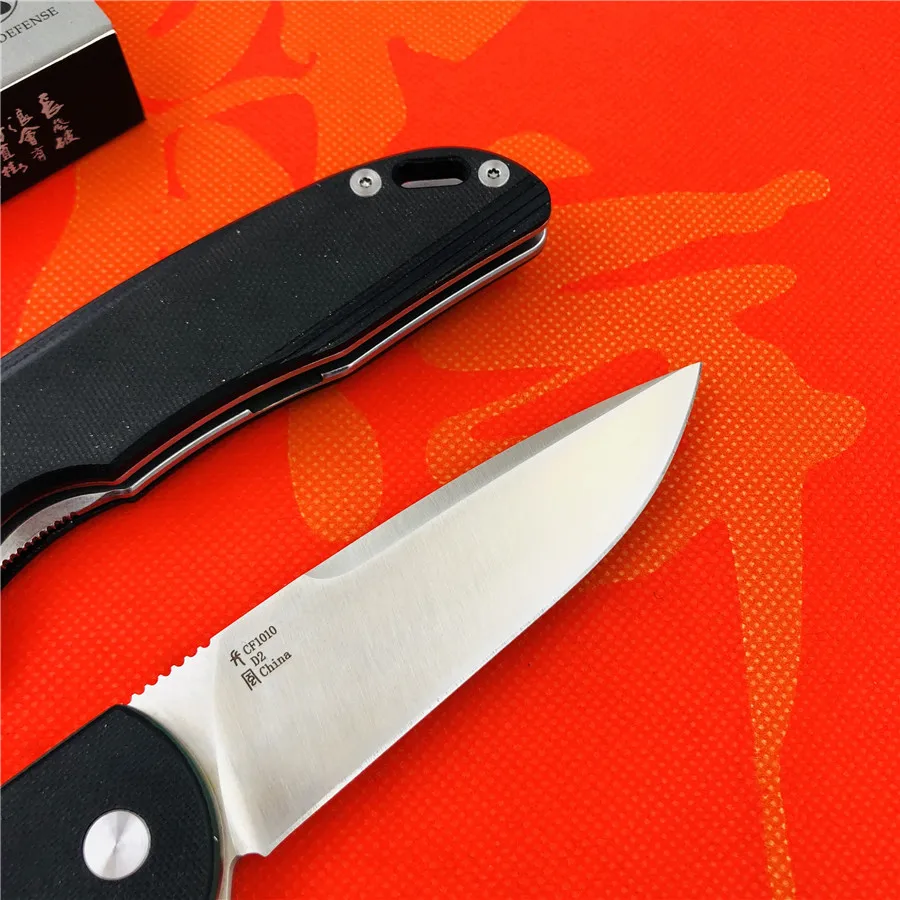 TIGEND CF1010 тактический складной нож D2 лезвие G10+ стальная ручка шарикоподшипник Открытый Кемпинг Многоцелевой Охотничий EDC инструменты