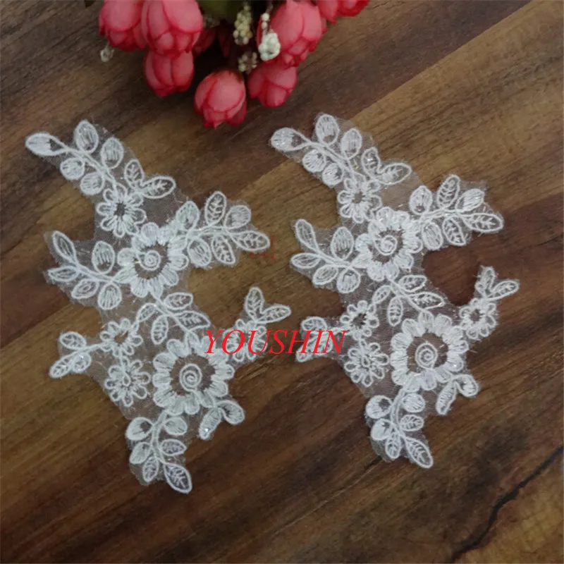 10 шт 18X 12 см слоновая кость тонкая свадебная вуаль украшения на голову Кружевная