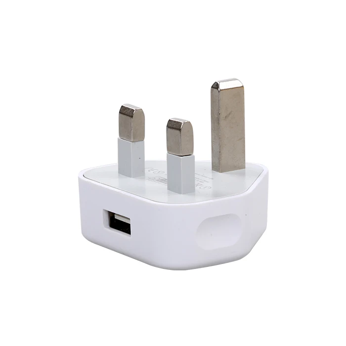 Зарядное устройство с одним USB разъемом 5 в пост. Тока 1 А|usb uk|uk plug chargerplug charger |