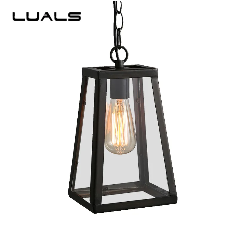 Винтажный подвесной светильник в стиле лофт фермерском простой Эдисона для