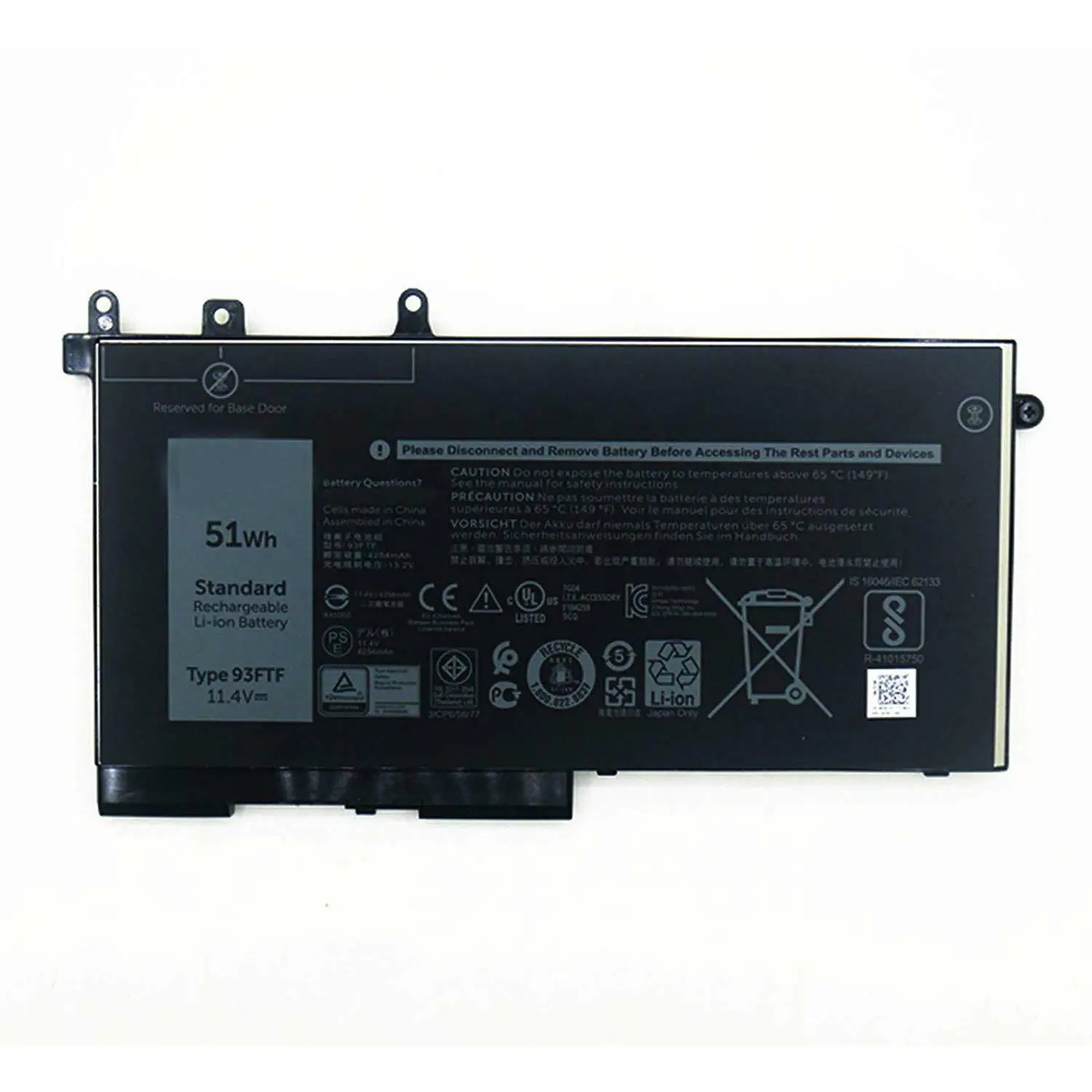 Новые оригинальные Батарея для DELL Precision 15 3520 M3520 M3530 93FTF D4CMT GJKNX 083XPC 83XPC 4 YFVG 11 V