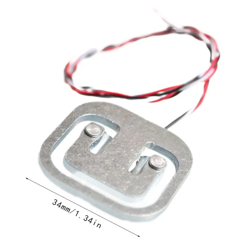 4PCS 50KG Human Body Scale Load Cell Weighing Sensor Strain Pressure Resistance Electric Balance Weight Sensor Measuring Tools