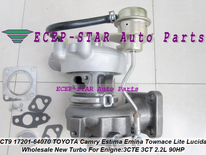 Бесплатная доставка Турбокомпрессор CT9 17201 64070 1720164070 для TOYOTA Camry Estima Lite TownAce Vista 3CT 3C