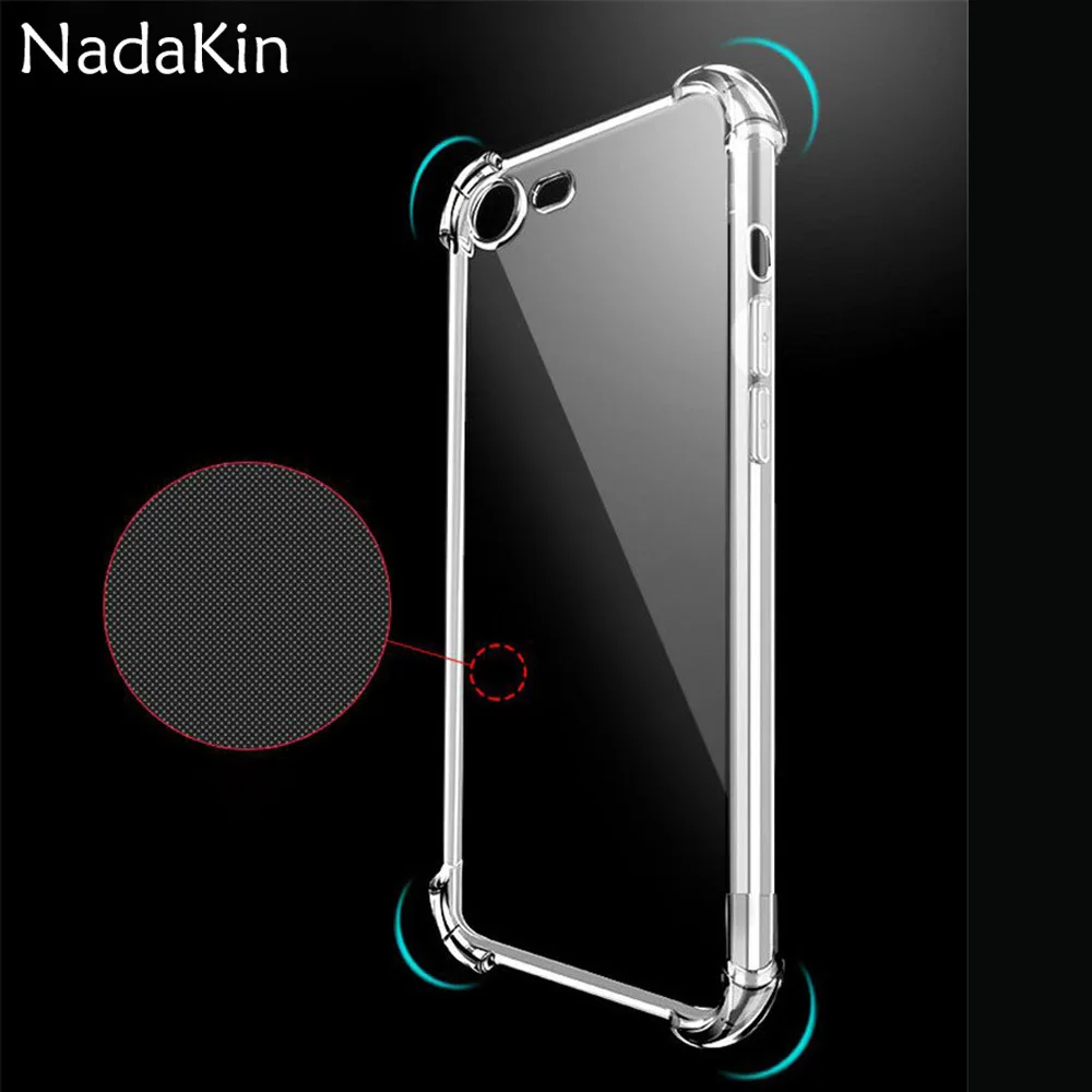 Four Corners Shockproof Soft TPU Clear Back Case Cover for Sharp Aquos S2 S3 R2 Transparent Fitted Phone Shell Anti Dust |